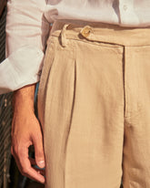 Irish Linen Savana Trousers Belt |