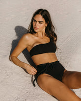 Braided One Shoulder Bikini |