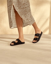 Suede Traveler Nordic Sandals |