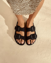 Suede Traveler Nordic Sandals |