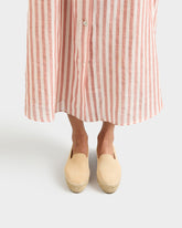Espadrillas in Pelle Scamosciata |