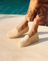 Suede Double Sole Espadrilles |