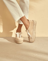 Espadrillas stringate |