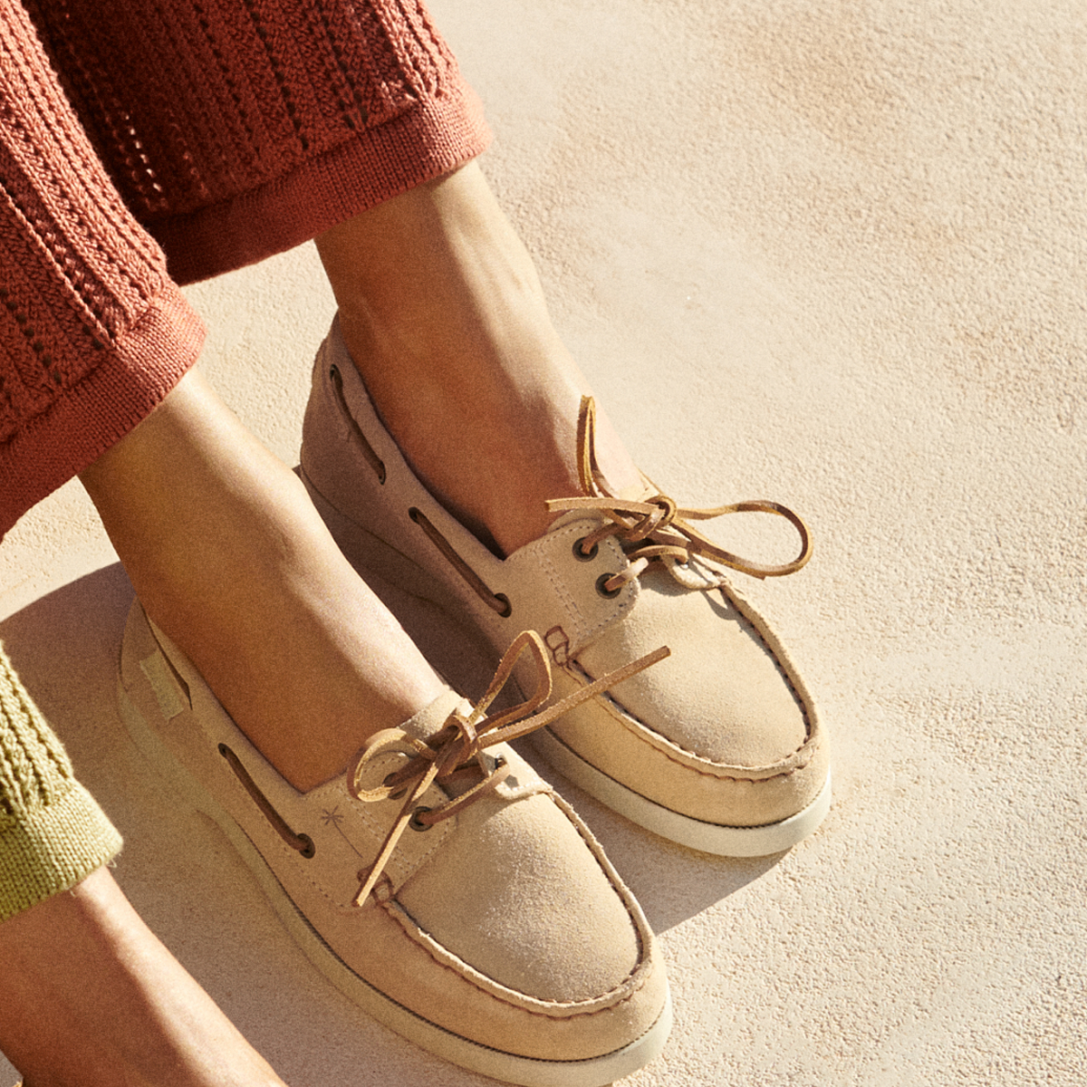 Scarpe Da Barca Donna Sebago Nina Suede Lea - Pelle E Suola In Gomma Antiscivolo - Foto 6