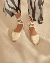 Espadrillas Valenciana in Pelle Scamosciata |