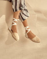 Espadrillas Valenciana in Pelle Scamosciata |