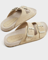 Sandali Nordic in Pelle Scamosciata |