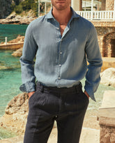 Washed Linen Posillipo Shirt |