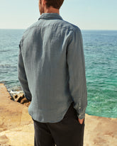 Washed Linen Posillipo Shirt |