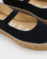 Suede Mary Jane Espadrilles |