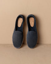 Suede With Faux Fur Flat Espadrilles |