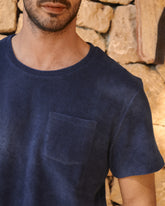 T-Shirt Emilio in Cotone Organico Effetto Spugna |