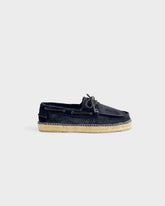 Suede Boat-Shoes Espadrilles |