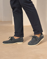 Scarpe da Barca in Pelle Scamosciata |