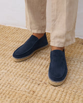 Suede Traveler Ankle Boot Espadrilles |