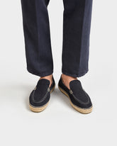 Suede Traveler Loafers Espadrilles |