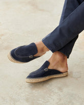 Suede Traveler Loafers Mules |