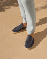 Suede Traveler Loafers Mules |