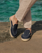 Suede Traveler Loafers Mules |