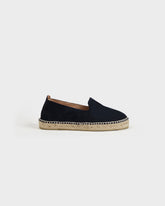 Suede Flat Espadrilles |