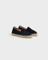Suede Flat Espadrilles |