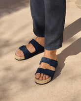 Suede Nordic Sandals |