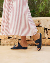 Suede Traveler Nordic Sandals |