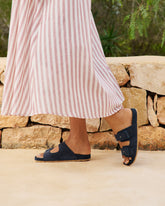 Sandali Nordic in Pelle Scamosciata |