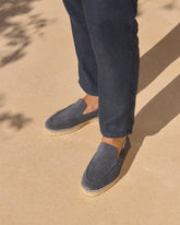 Suede Traveler Loafers Espadrilles |