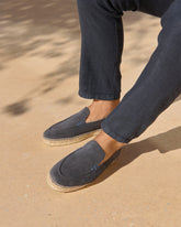 Suede Traveler Loafers Espadrilles |