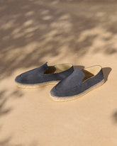 Suede Traveler Loafers Espadrilles |