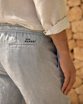 Pantaloncini Malibu in Lino Tinto Capo |