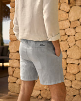 Pantaloncini Malibu in Lino Tinto Capo |