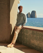 Washed Linen Panama Shirt |