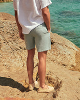 Washed Linen Malibu Shorts |