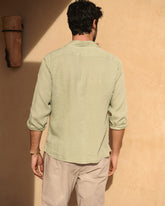Washed Linen Panama Shirt |