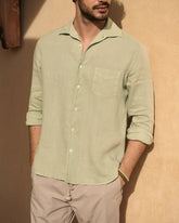 Washed Linen Panama Shirt |