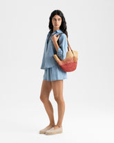 Linen Blend Chambray Bahia Shorts |