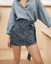 Gonna Lipso in Seta Stampata |