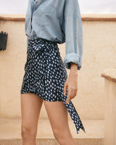 Gonna Lipso in Seta Stampata |