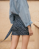 Gonna Lipso in Seta Stampata |