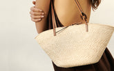 Cabas Iraca Palm & Leather - Bags | 