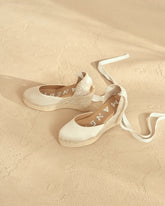 Satin Wedge Espadrilles |