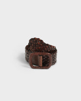 Leather Male Woven Belt |