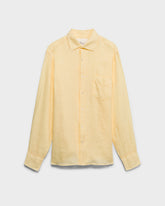 Camicia Panama In Lino Tinto Capo |
