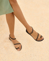 Francesca Leather Sandals - Women's Bestselling Shoes | 