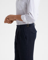 Woven Linen Sorrento Trousers |