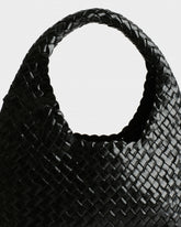 Leather Halfmoon Leather Bag |
