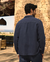 Linen Sahara Over Jacket - Men’s Shirts & Jackets | 