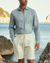 Pantaloni Corti Positano in Lino |